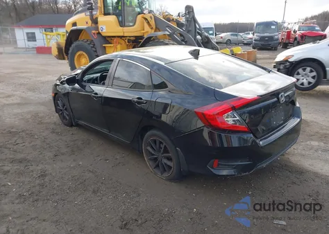 2020 Honda Civic Ex z USA, uszkodzony, nr VIN 19XFC1F34LE206815